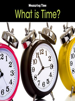 cover image of What is Time?